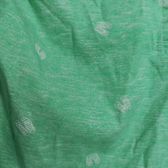 Cathy Green Sleeveless Flip Flop Novelty Top Vacation Casual Size M - Picture 3 of 6